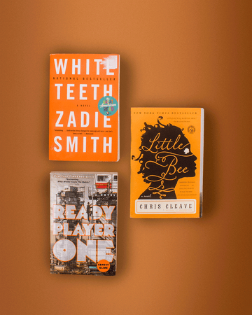 Used book bundle with With Teeth, Ready Play One, and Little Bee